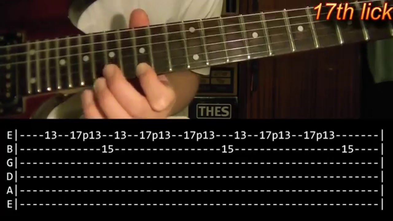 Ride The Lightning Guitar Solo Lesson - Metallica (with tabs)