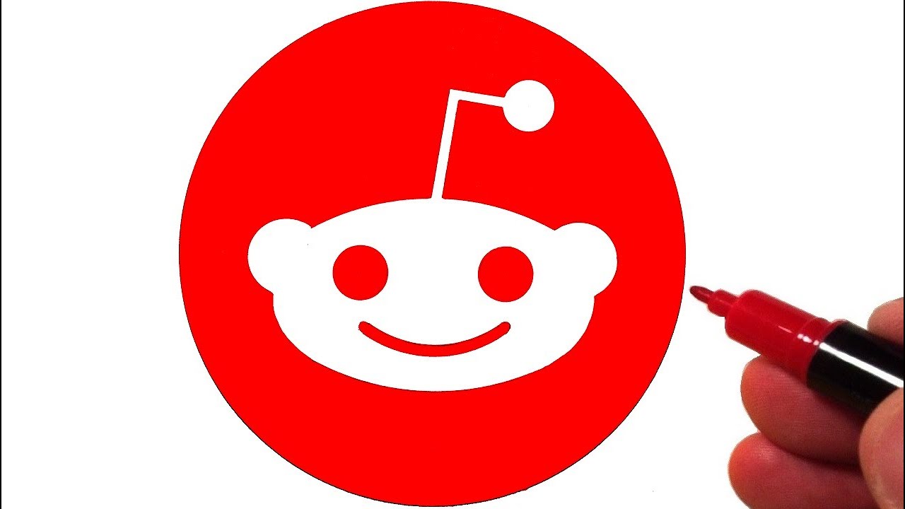 How to Draw the Reddit Logo