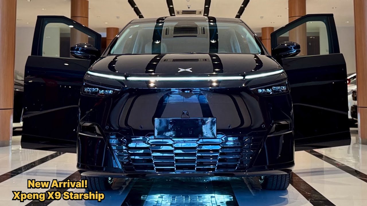 All New  Xpeng X9 Starship 7-Seater : Future of Luxurious MPV Comfortable Interior, Exterior