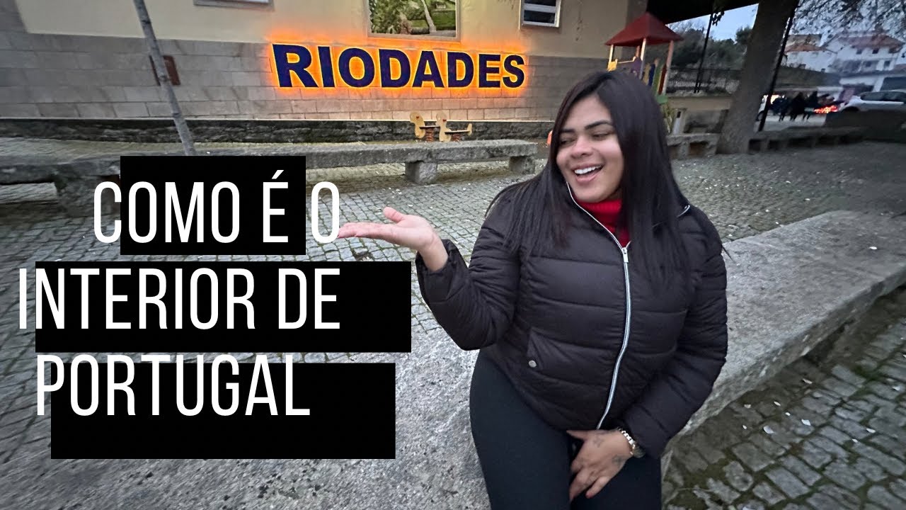 CONHEÇA O INTERIOR DE PORTUGAL 🇵🇹: RIODADES,  E UMA BOA CIDADE PARA VIVER ?