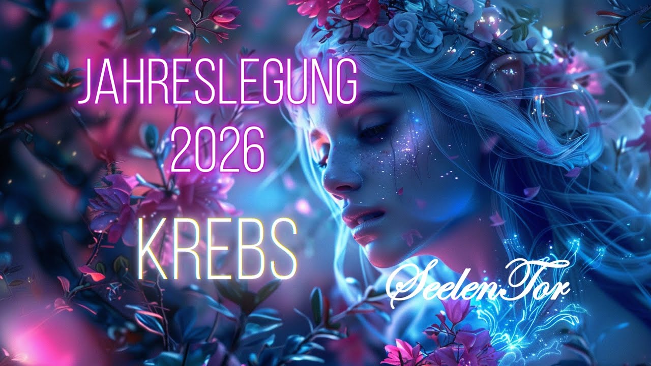 Jahreslegung 2026 Sternzeichen KREBS ♋Dein neues Leben🩷🪽#sternzeichen #krebs #horoskop 