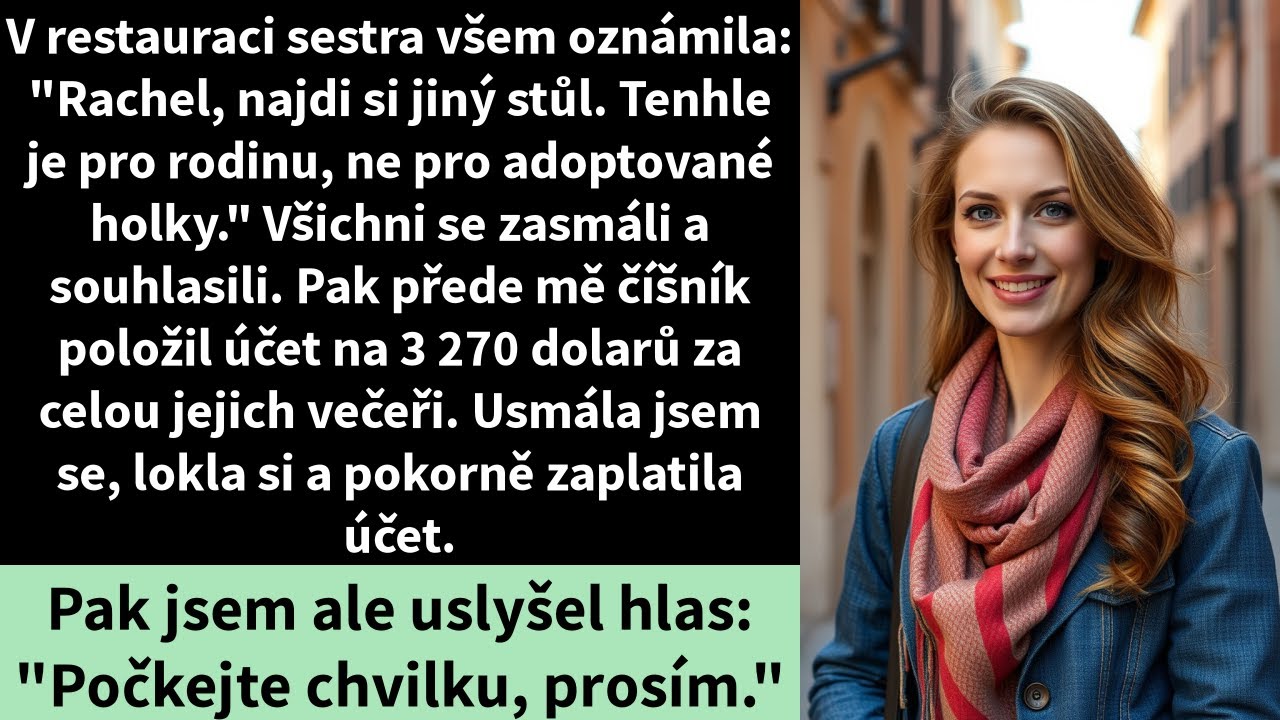 V restauraci sestra všem oznámila: 