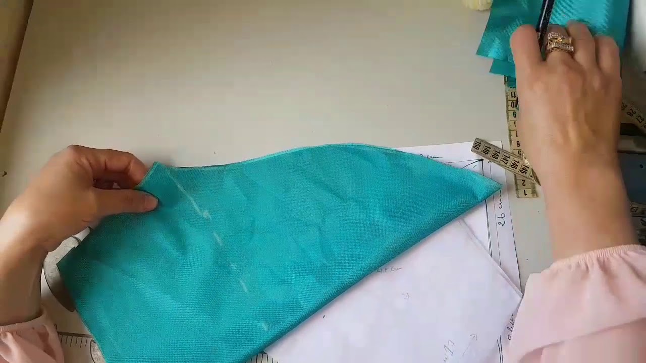 اسرار الكم الناجح بالطياتcomment faire une manche avec plis et des astuces