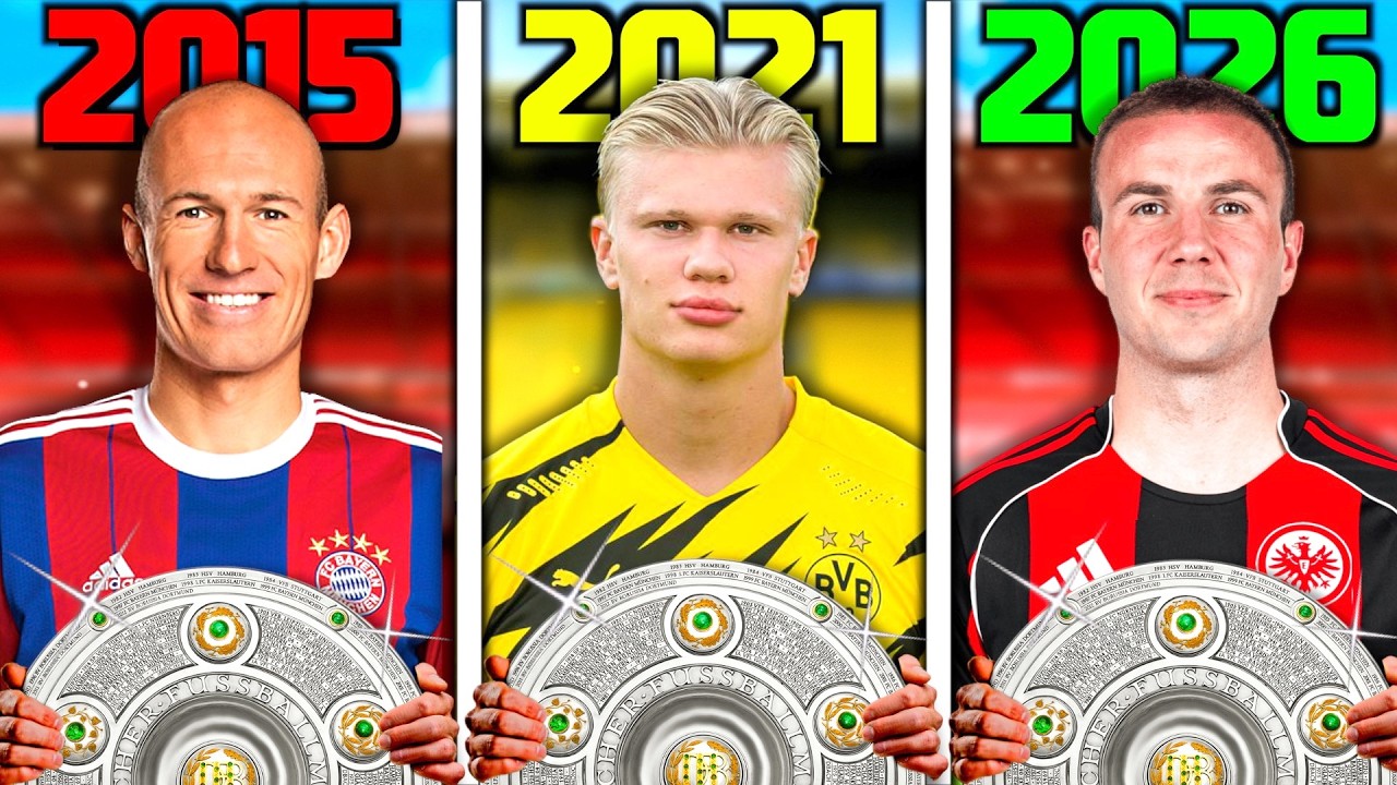 Ich habe die BUNDESLIGA seit 2015 NEU simuliert & DAS ist passiert! 👀⭐️