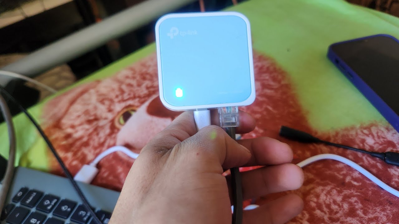 TP-LINK Nano router - Configuraci&oacute;n inicial de cable ethernet a wifi