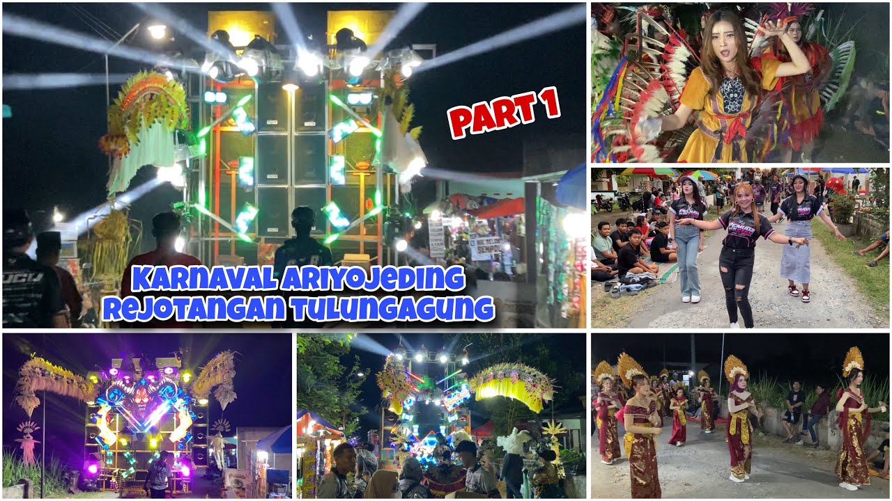 KARNAVAL DESA ARIYOJEDING REJOTANGAN TULUNGAGUNG 2025 PART 1 