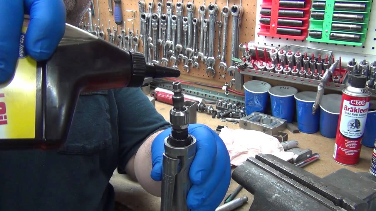 Air Tool Oil and Rack