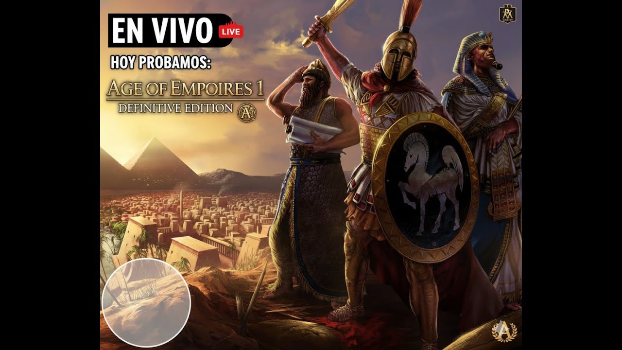 AGE OF EMPIRES (DEFINITIVE EDITION) ⚔️#2 - EN VIVO🔴!  Seguimos con la CAMPAÑA!🏰