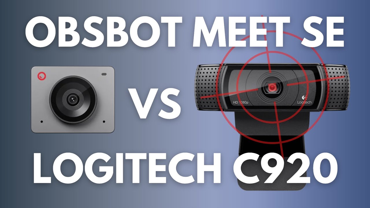 OBSBOT Meet SE vs. Logitech C920: ¿el nuevo rey de la cámara web 1080p económica?