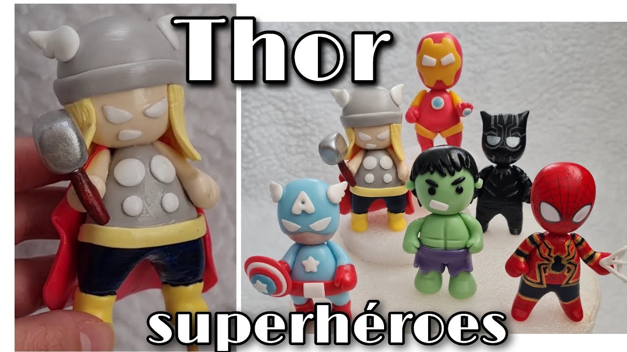 THOR paso a paso superhéroes /los vengadores