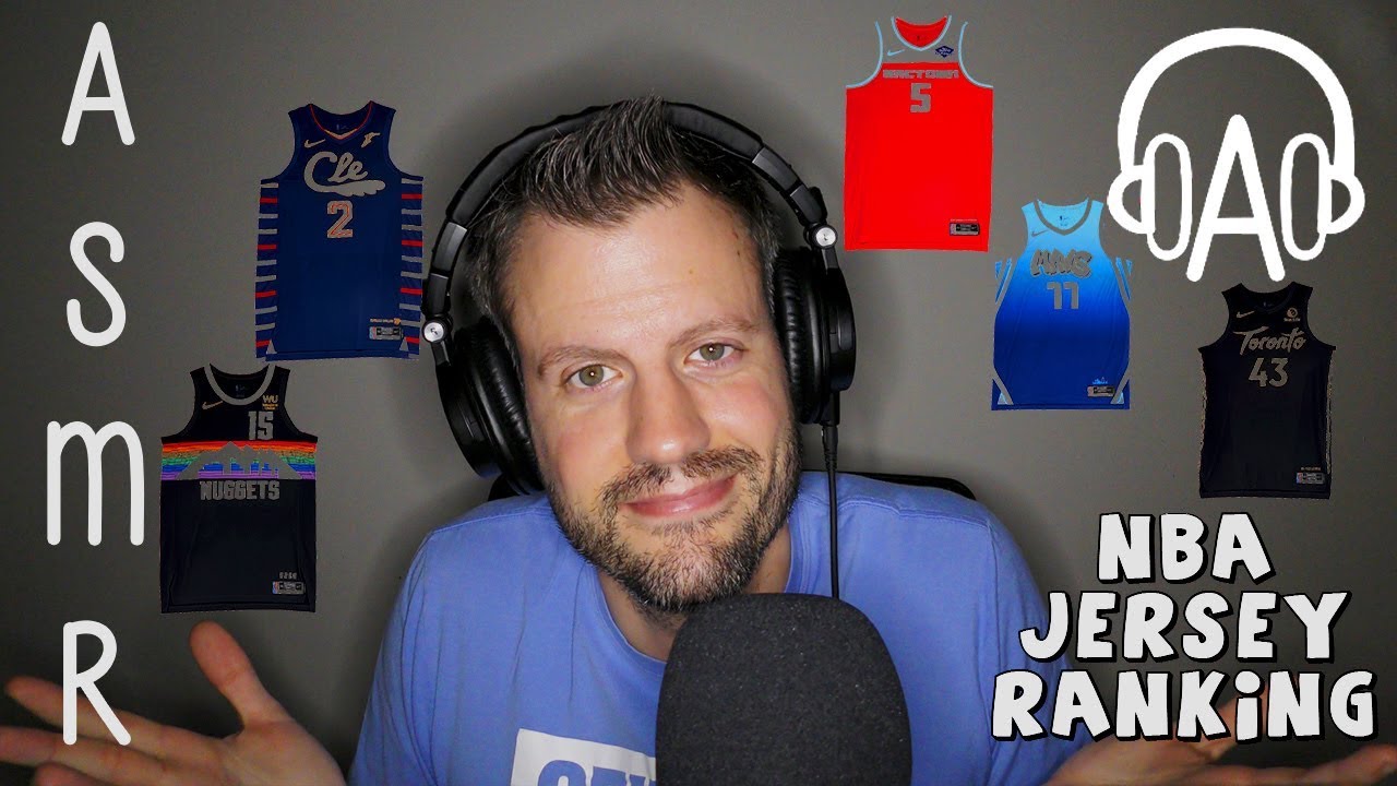 Fall Asleep to ASMR NBA City Edition Jersey Rankings Relaxing Whisper, Hand Sounds, Tapping
