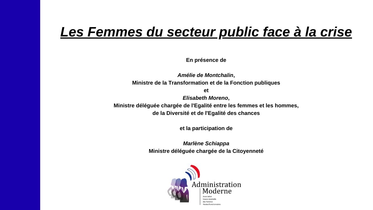 Les Femmes du secteur public face à la crise - Propos conclusif