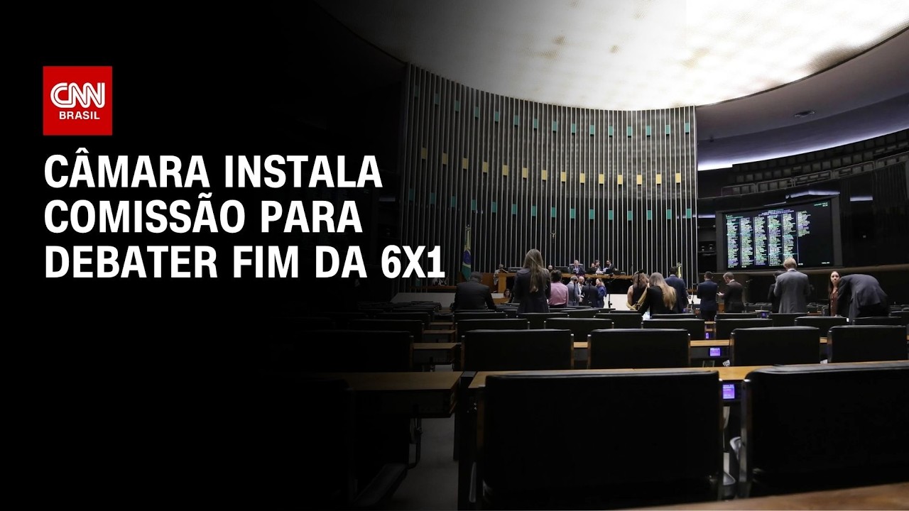 Comiss&atilde;o da PEC 6x1 ser&aacute; instalada nesta quarta-feira (29) na C&acirc;mara | CNN NOVO DIA
