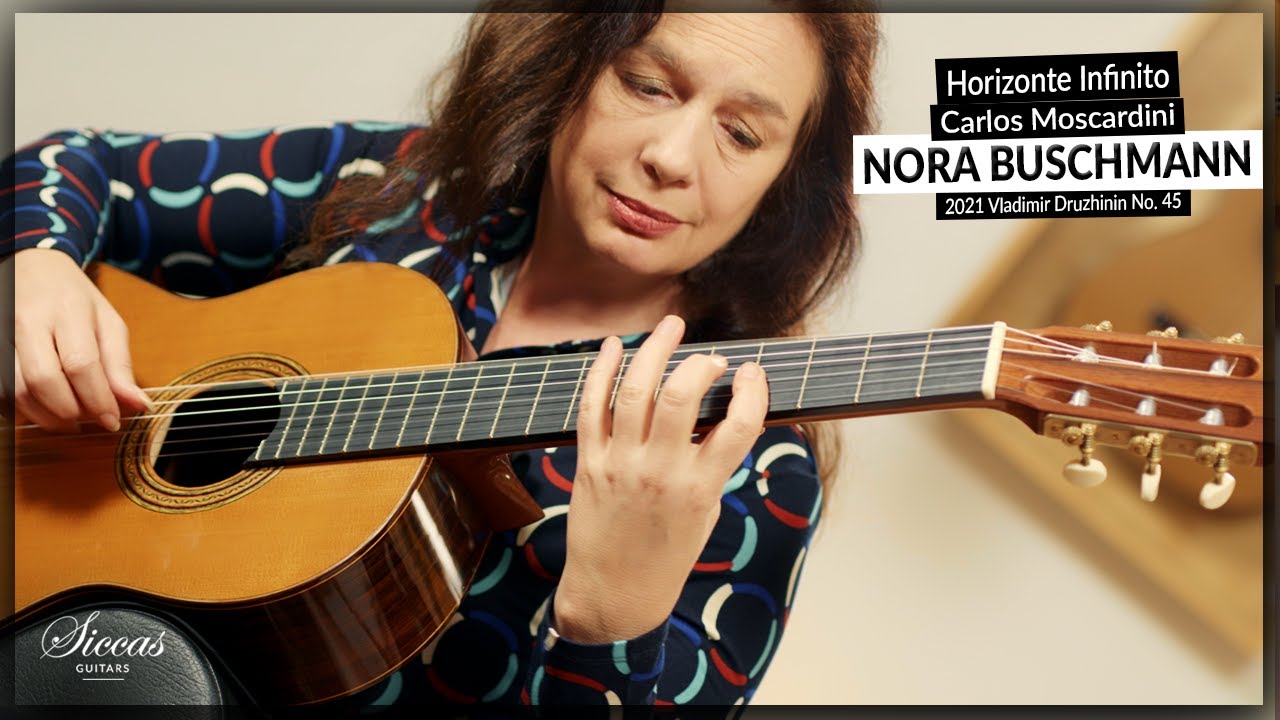 Nora Buschmann plays Horizonte Infinito by Carlos Moscardini on a 2021 Vladimir Druzhinin No. 49