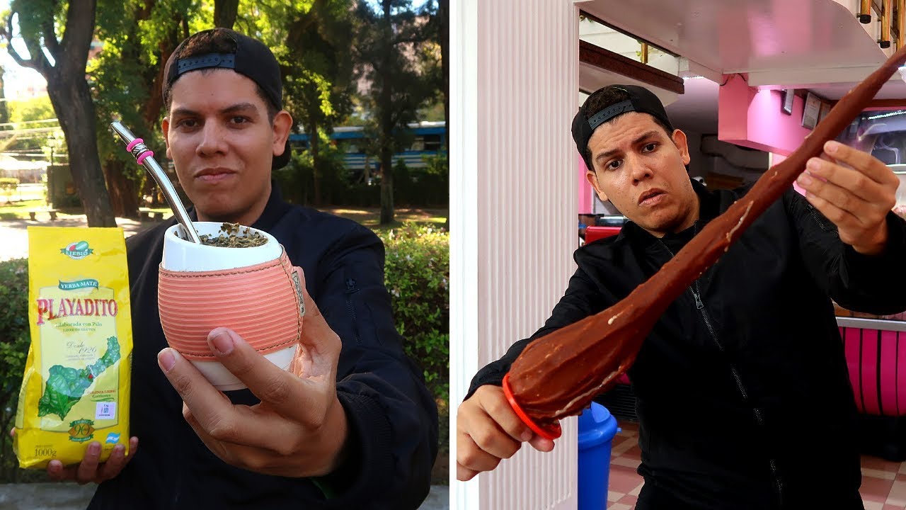 Probé EL MATE 🍵 y EL HELADO MAS GRANDE DE ARGENTINA 🍦