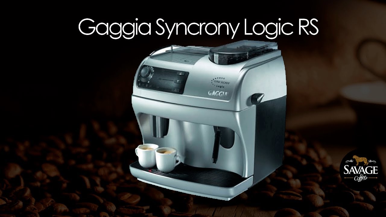 Gaggia Syncrony Logic RS | Savage Coffee