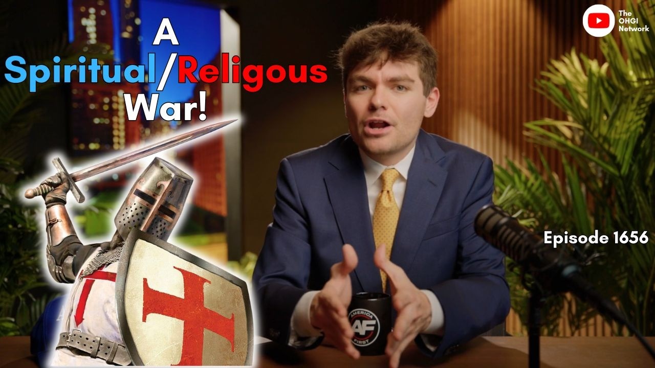 Nick Fuentes Claims Iran vs Israel Is a &ldquo;Spiritual War&rdquo; and is Rooting for Iran | America First 1656