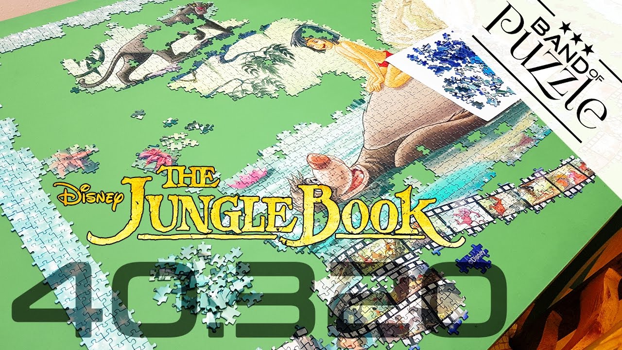 40.320 Pc. WORLD LARGEST PUZZLE  | Disney&acute;s The Jungle Book | Band of Puzzle