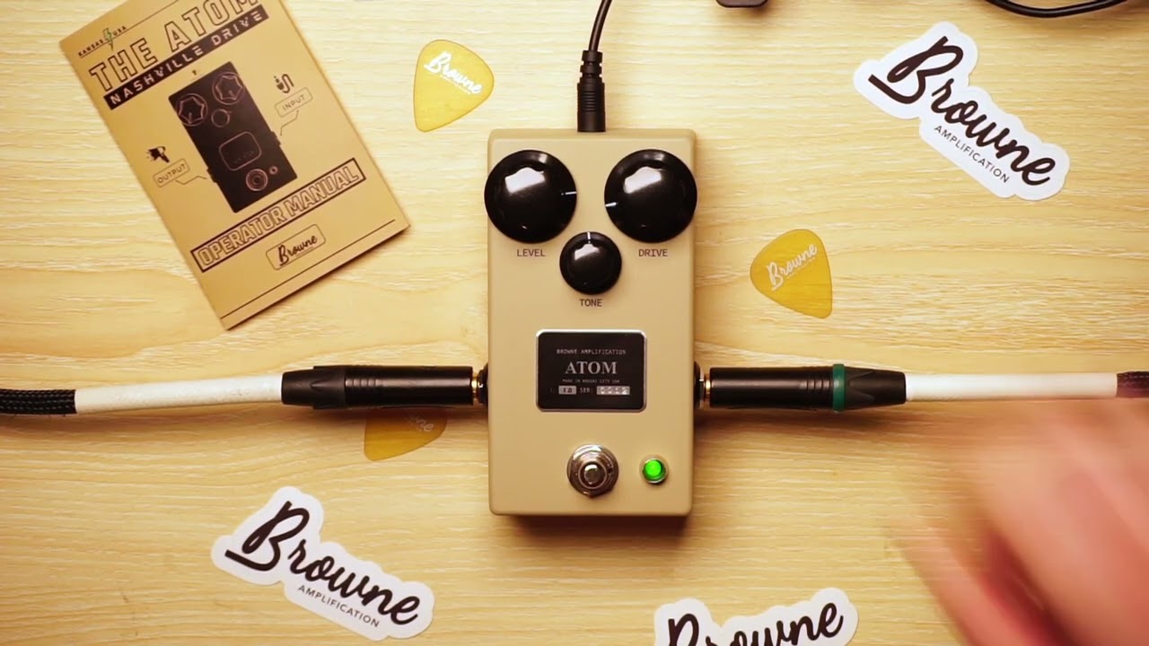 A Generic But Necessary Overview of The ATOM Nashville Overdrive by Browne Amplification