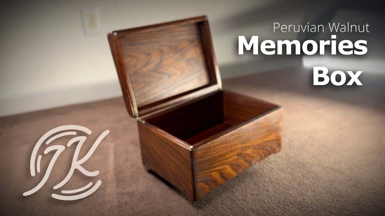 Memories Box / Jewelry Box from Peruvian Walnut