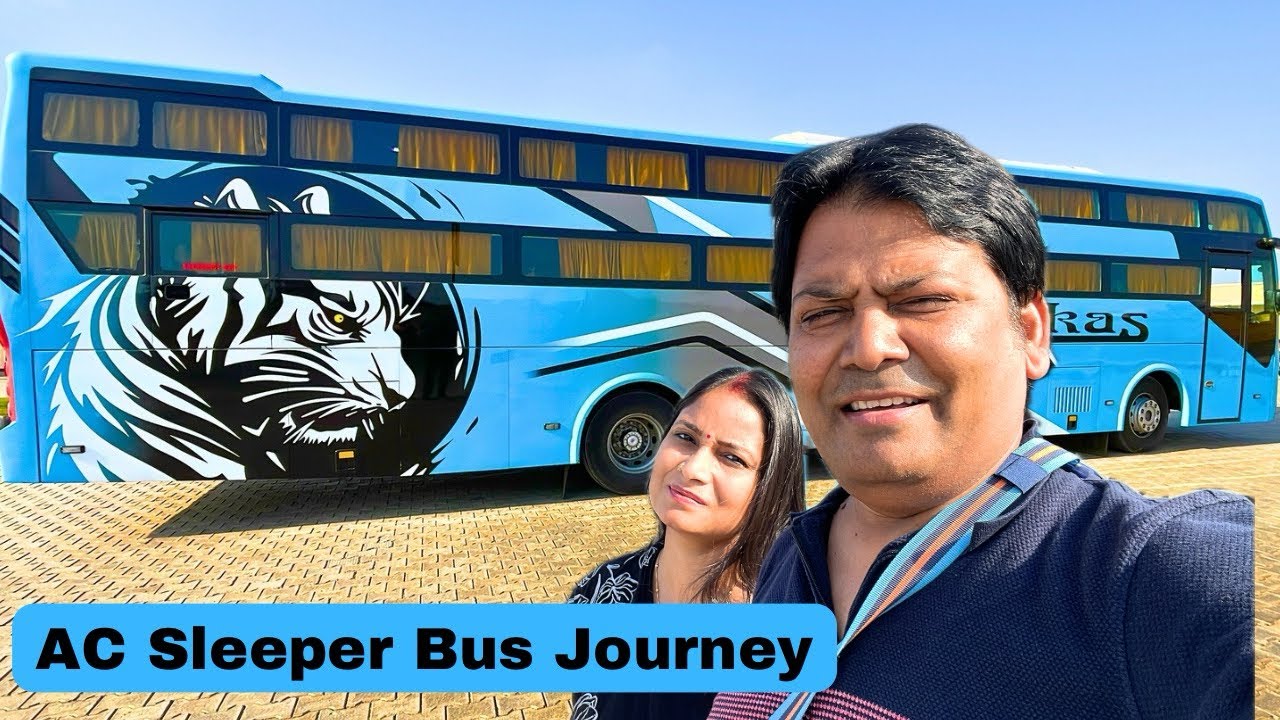 AC Sleeper Bus Journey vlog || Vikas Travel || Jaipur to Delhi