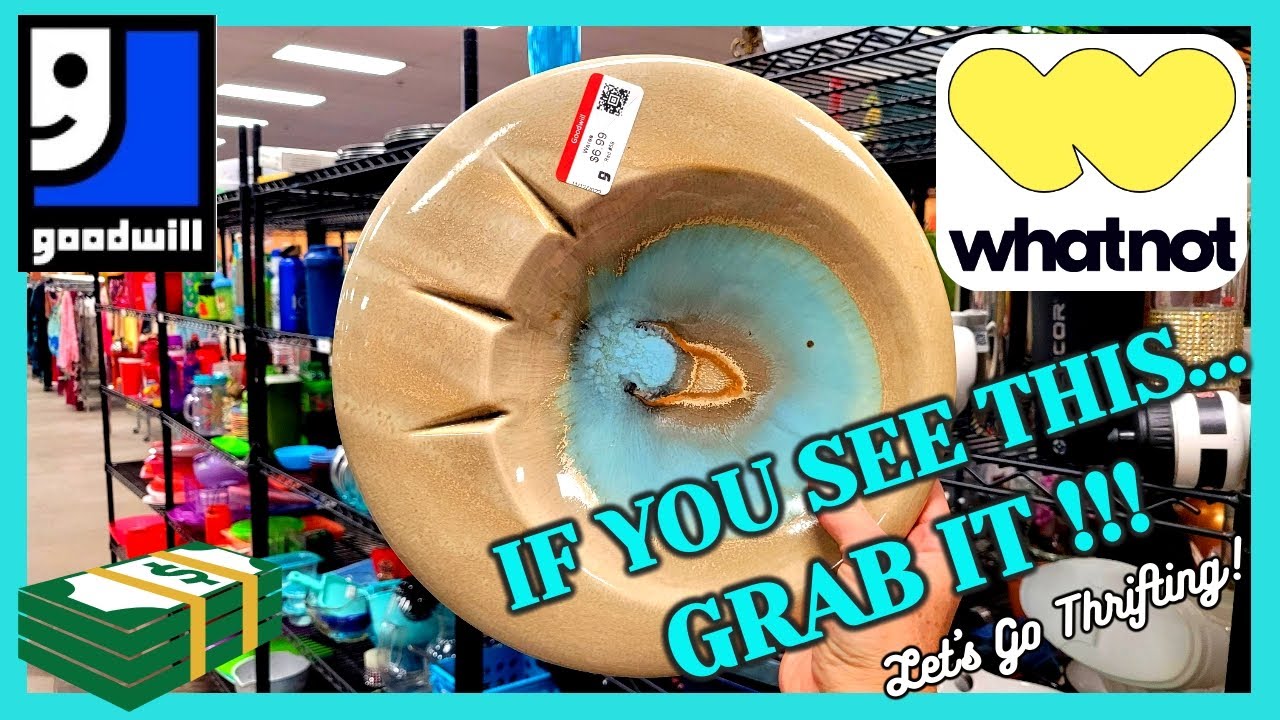 HOW WAS IT STILL THERE?? MCM for $6.99 at GOODWILL! / My WHATNOT Sale is TODAY!! / THRIFT WITH ME