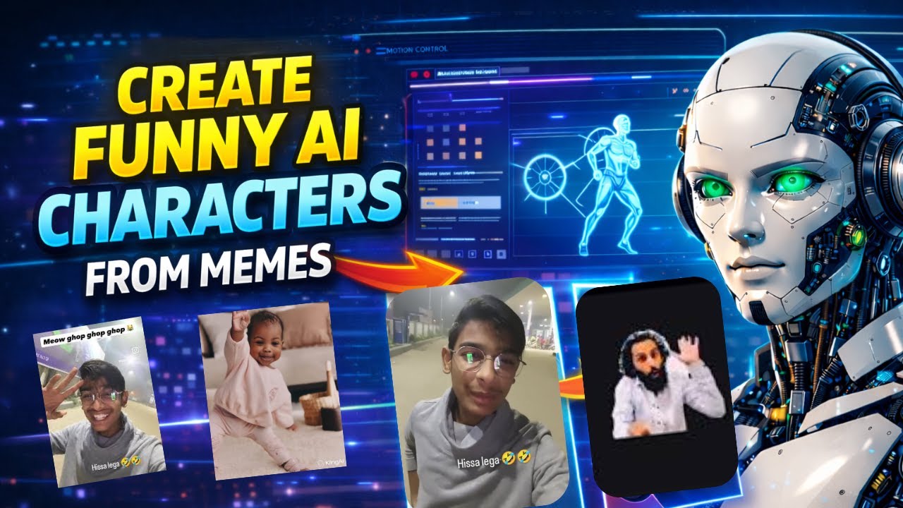 Create Funny AI Characters from Memes