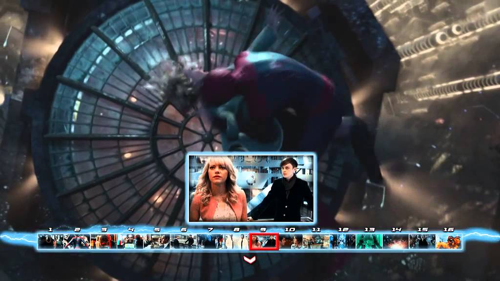 AMAZING SPIDER MAN 2014 3D+2D Blu-ray 50G + 25G 3DVietnamese