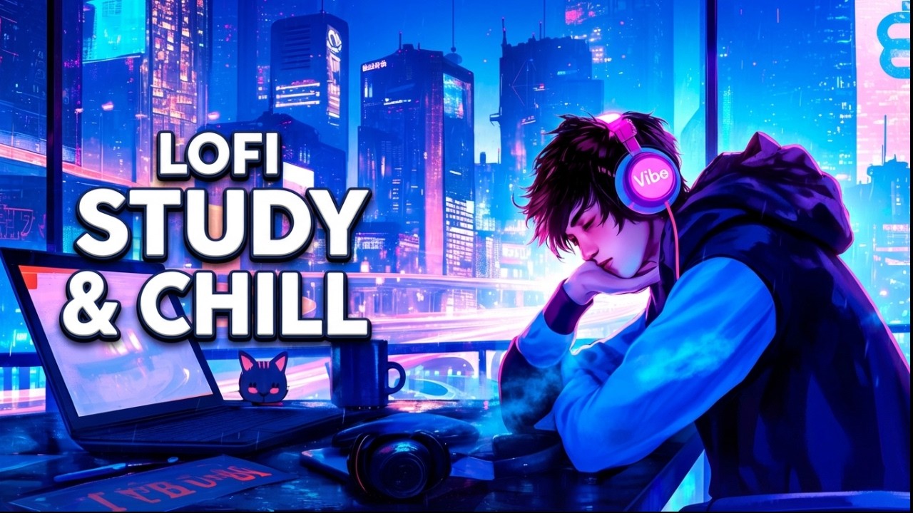 1 hour of Chill LOFI Music to Relax and Study