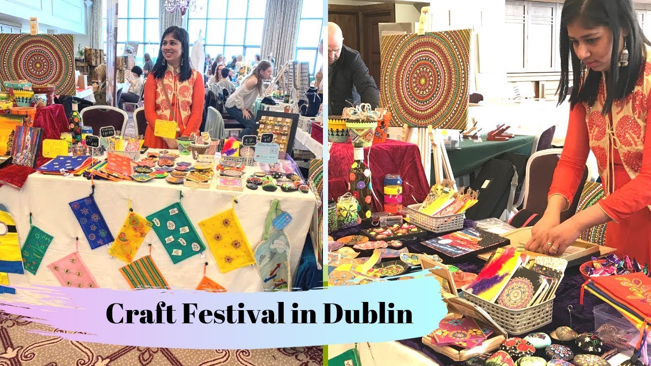 I participated at CRAFT FESTIVAL in DUBLIN - Craft Exhibition Vlog