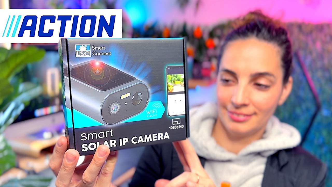 Caméra solaire Smart Connect des magasins ACTION