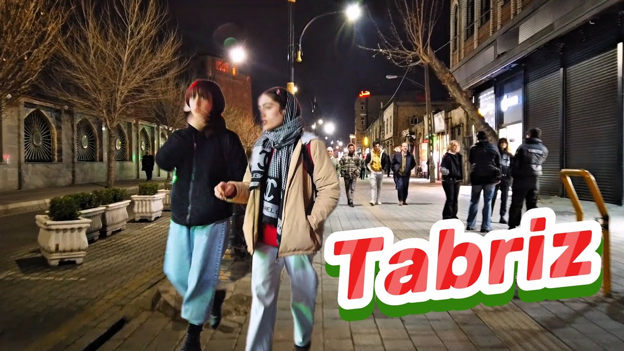Must-See Tour of Tabriz City Center, East Azerbaijan, Iran!
