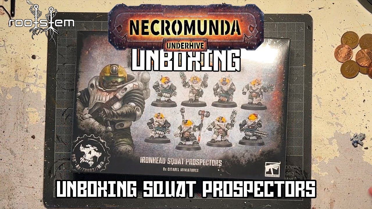 Unboxing Ironhead Squat Prospectors Gang