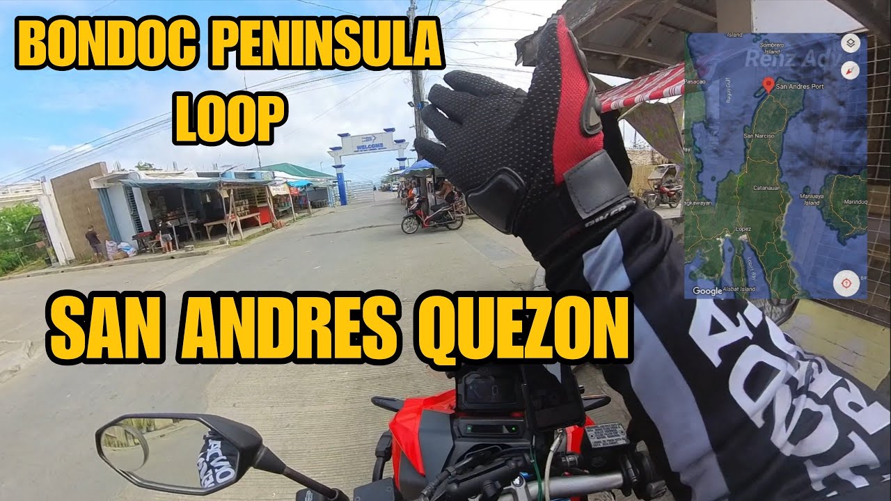 SAN ANDRES QUEZON, BONDOC PENINSULA LOOP CONTINUATION