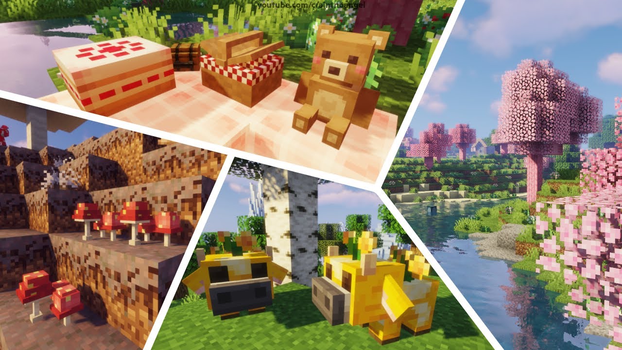 Супер милые и весёлые моды для Minecraft, которые вы ОБЯЗАТЕЛЬНО должны попробовать! 🧸🌸