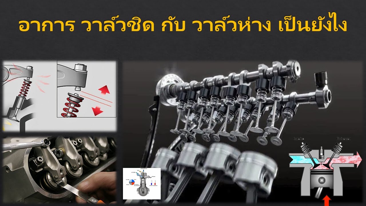 วาล์วชิด กับ วาล์วห่าง เป็นยังไง