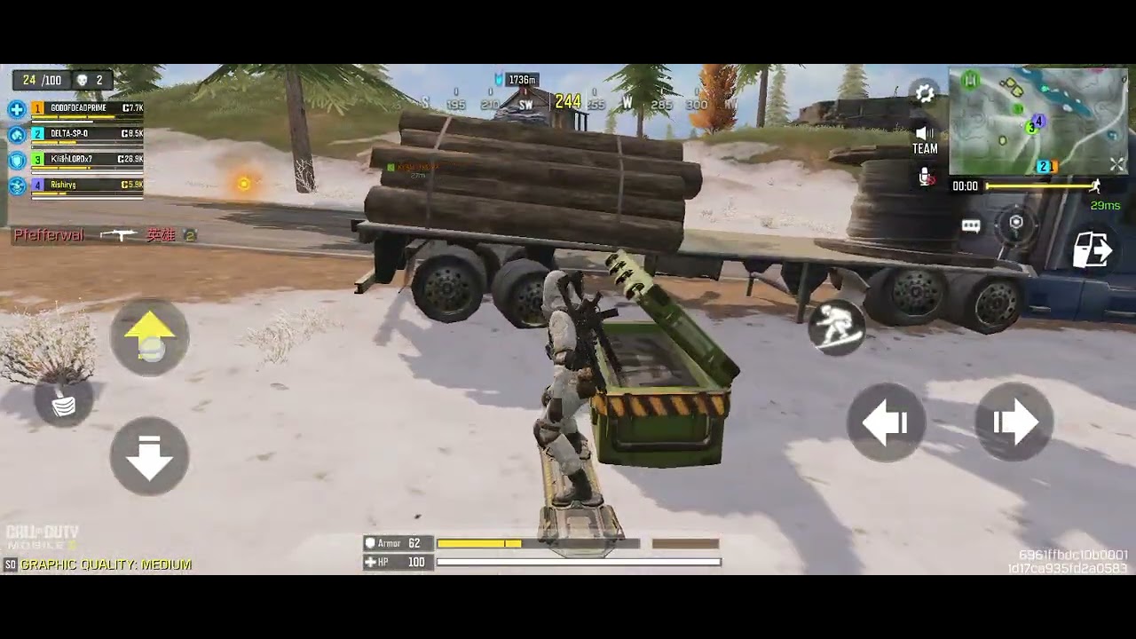Playing battle royale