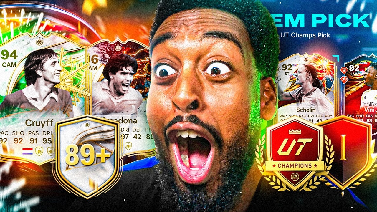 EA😵‍💫30x NEUES 89+ ICON PACK🏆KNOCKOUT ROYALTY RANG 1 REWARDS + HEFTIGES PACKLUCK😱