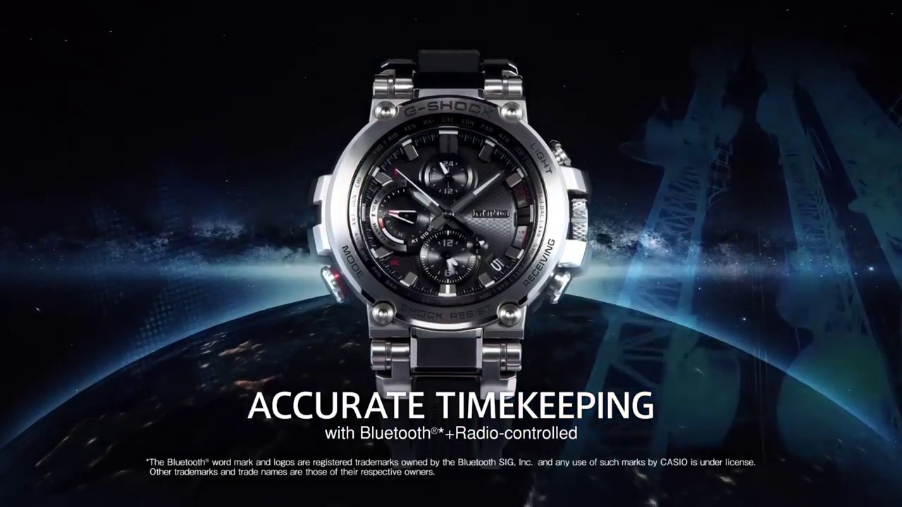 CASIO G-SHOCK MT-G MTG-B1000 Premium Tough Solar Watches Features