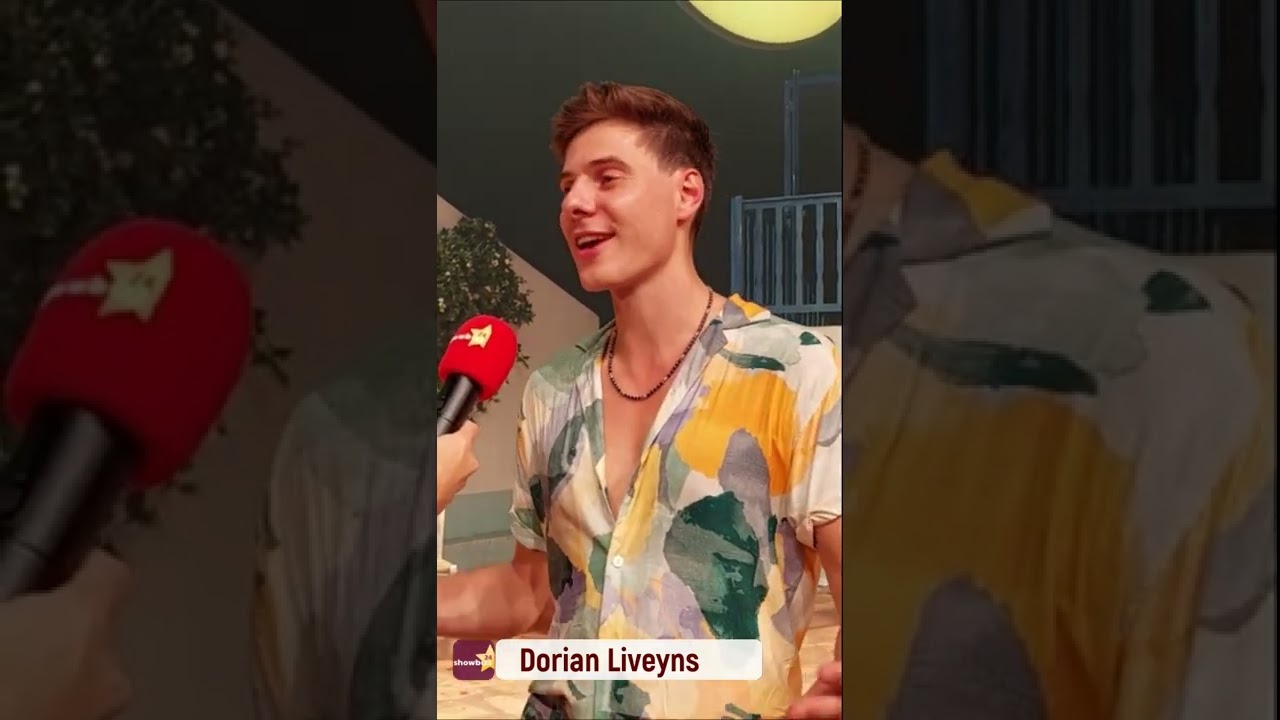 Dorian doet iets heel speciaals voor James Cooke naar aanleiding van  musical Mamma Mia!