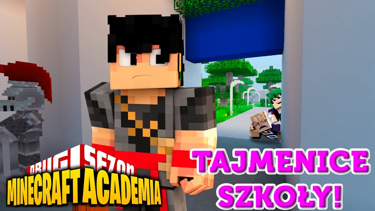 MINECRAFT ACADEMIA #20 - TAJEMNICA SZKOŁY!!