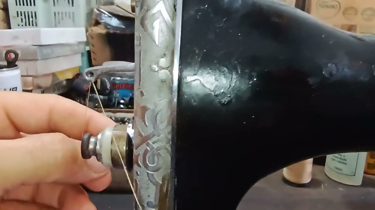 como regular o ponto da máquina de costura pretinha 