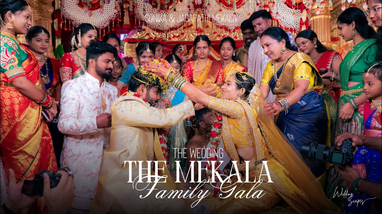 3.0 THE MEKALA FAMILY WEDDING | BRS Political leader Kavya Mekala Brother Wedding 4K |Weddingscapes