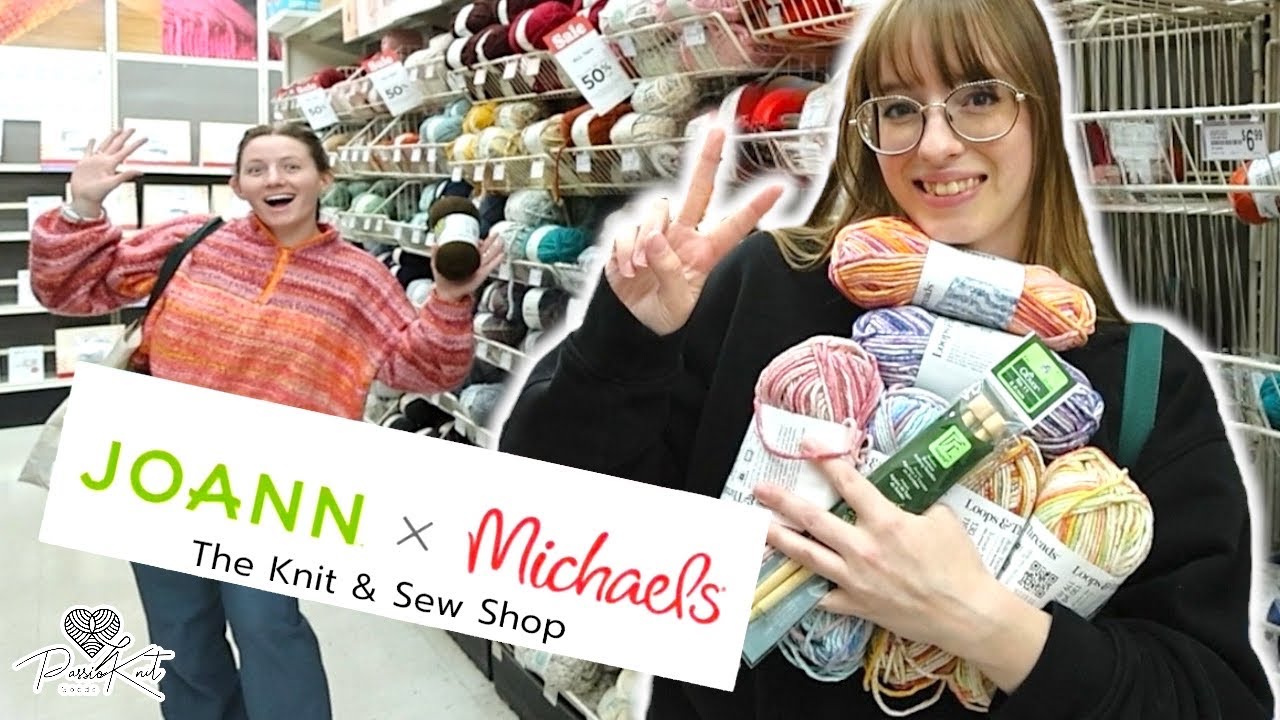 Новый магазин Michaels X Joann Knit Sew уже здесь! | Видеоблог PassioKnit