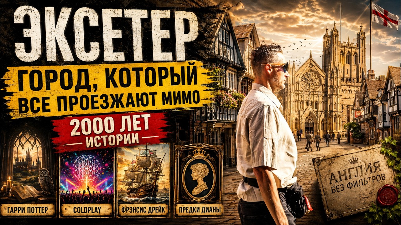 Эксетер: британский город который удивит вас больше чем Лондон