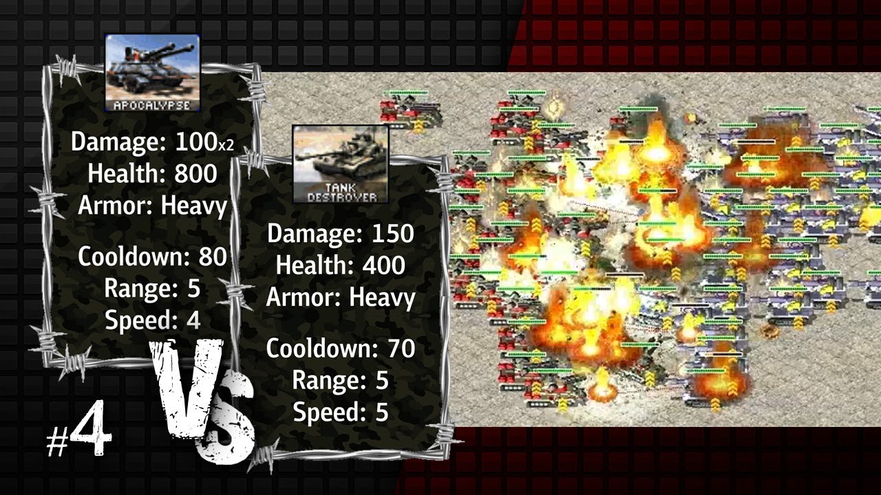 Red Alert 2: YR - Apocalypse vs Tank Destroyer [Battle] #4
