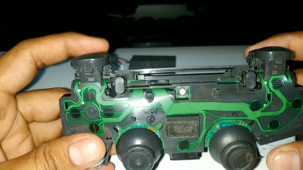 cara ganti pcb/flexible stick ps 4 slim pro lighbar