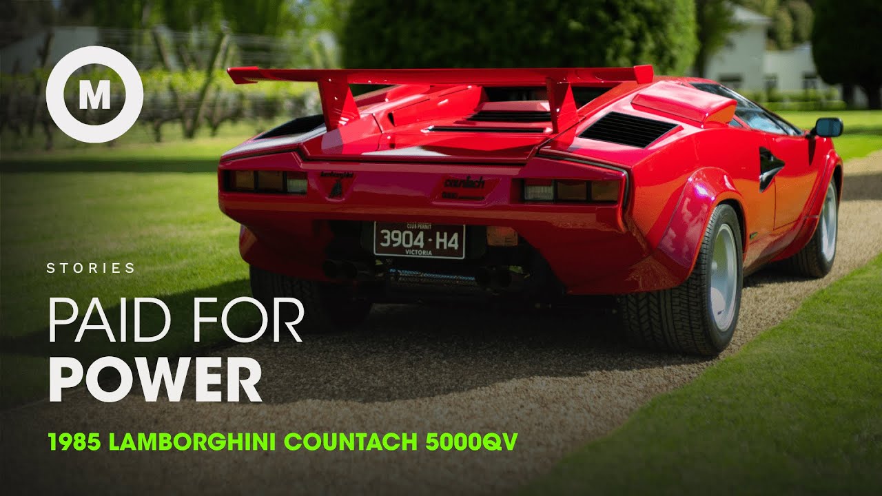 Paid For Power | STORIES | 1985 Lamborghini Countach 5000QV