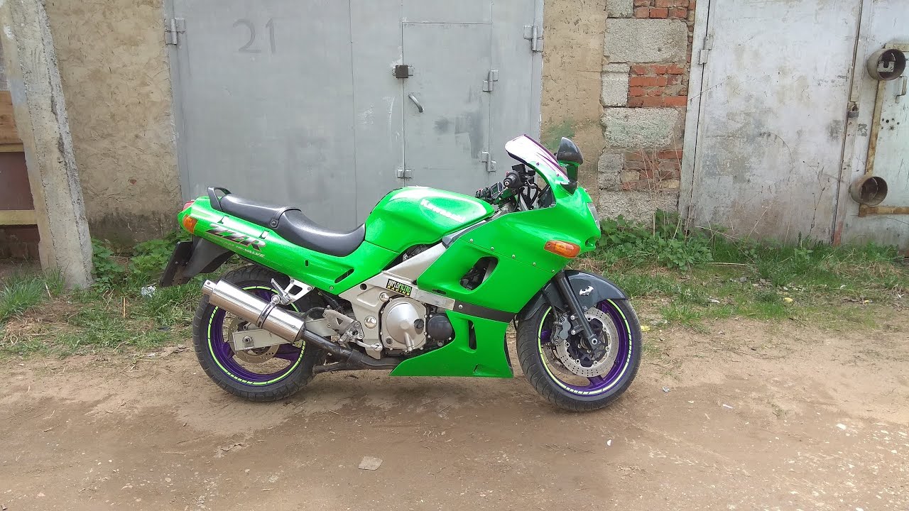 Kawasaki ZZR 400 заводим после зимы 2021