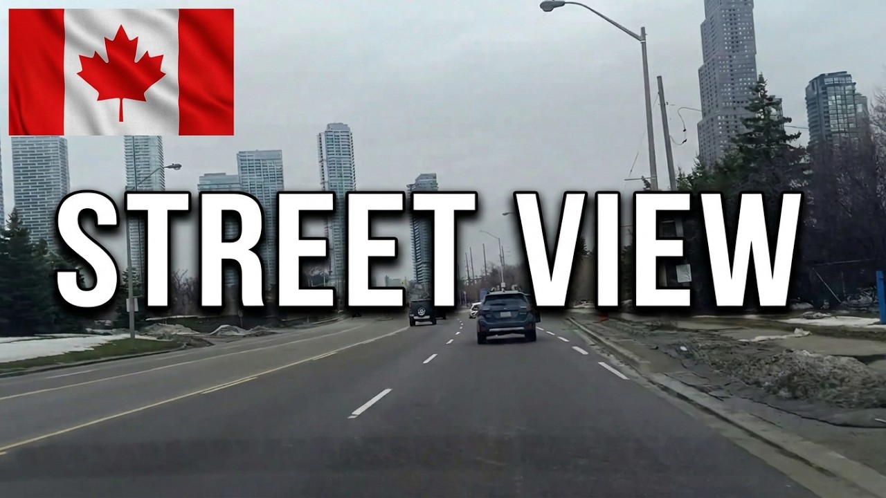Street View and Building #Vlog #Canada #Toronto #Snow #Snowfall #Winter #Sprinter #Summer